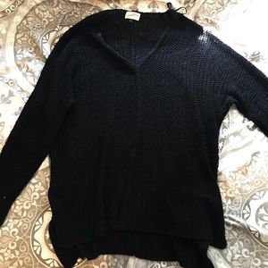 Oversized black knit sweater🖤